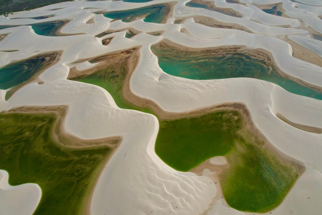 Lençóis Maranhenses Nemzeti Park, lagúna, kristálytiszta vizű tavak, Brazília, galéria 