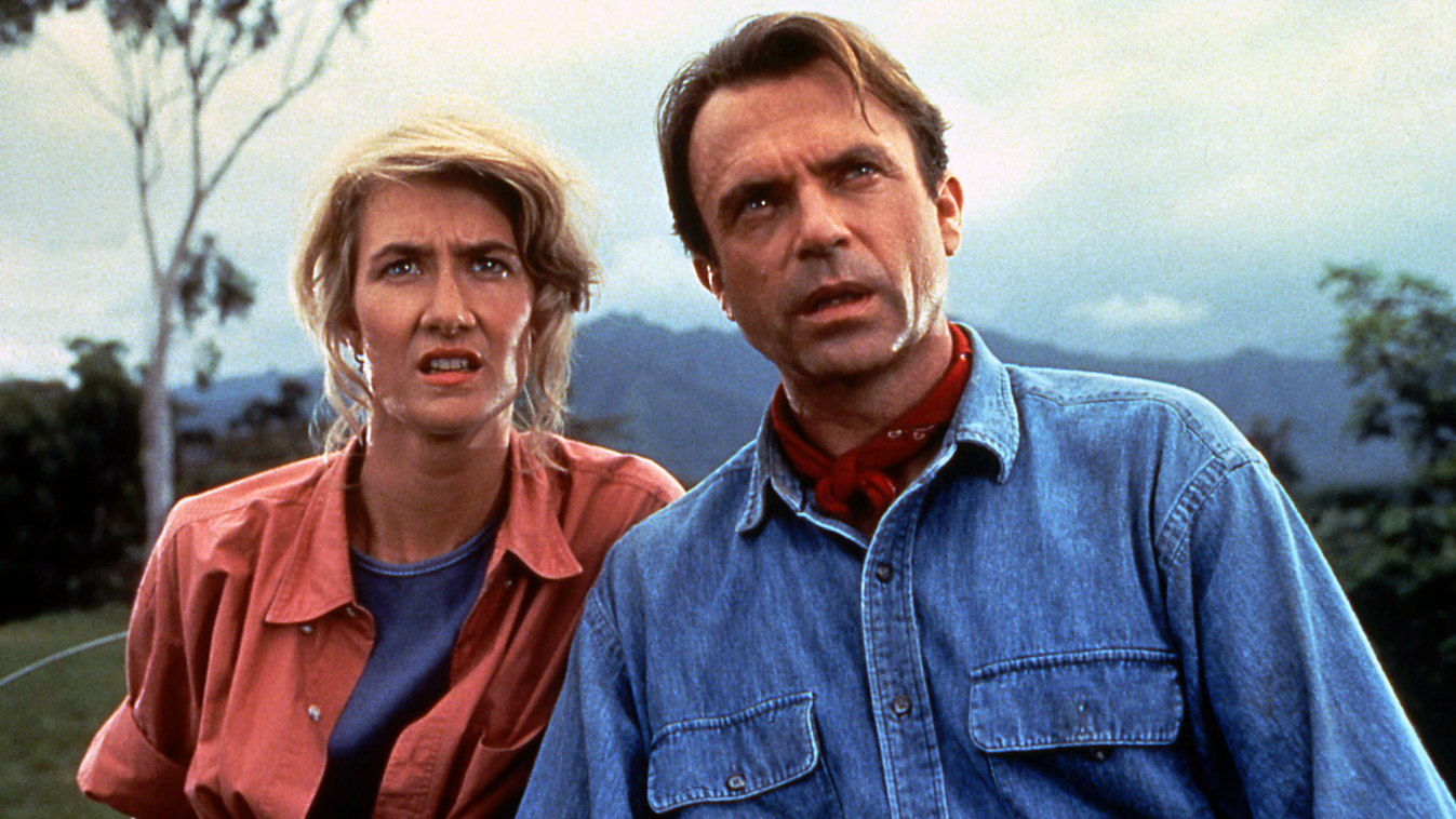 Jurassic Park, 1993, Laura Dern, Sam Neil 