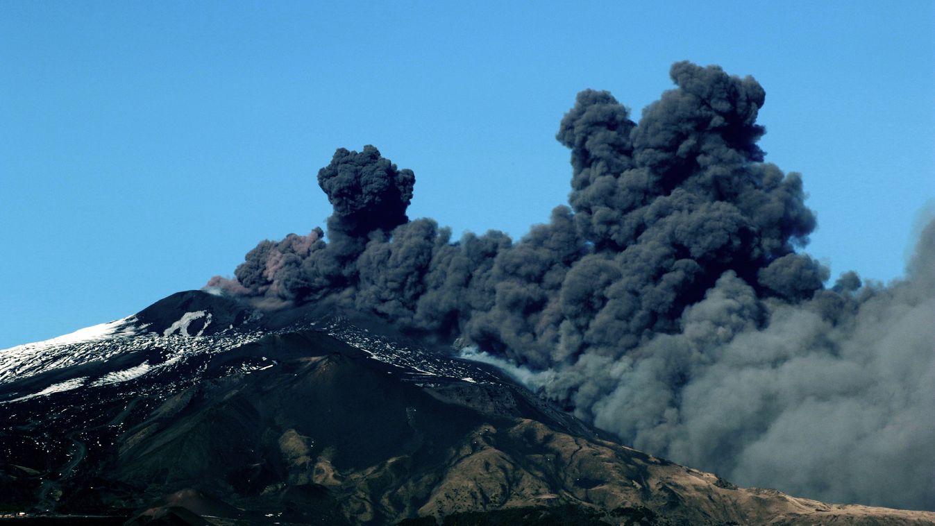 Etna, vulkán 