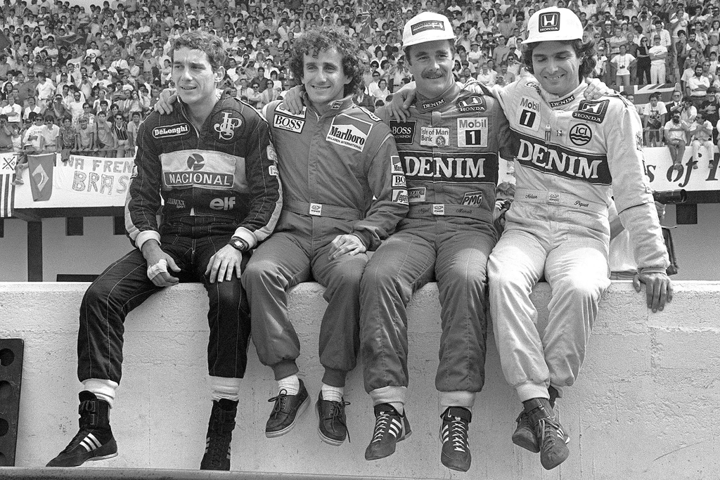 Forma-1, Ayrton Senna, Alain Prost, Nigel Mansell, Nelson Piquet, 1986, Portugál Nagydíj 