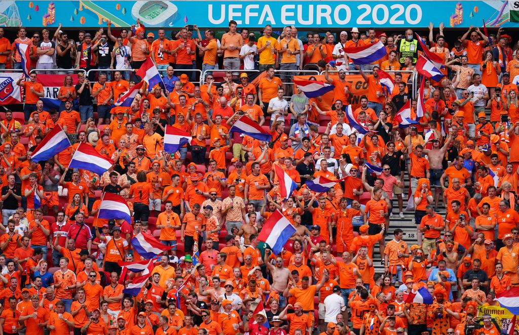 Hollandia - Csehország, Foci EB, labdarúgó Európa-bajnokság, Euro 2020, labdarúgás, nyolcaddöntő, Puskás Aréna, Budapest, 2021.06.27. 
