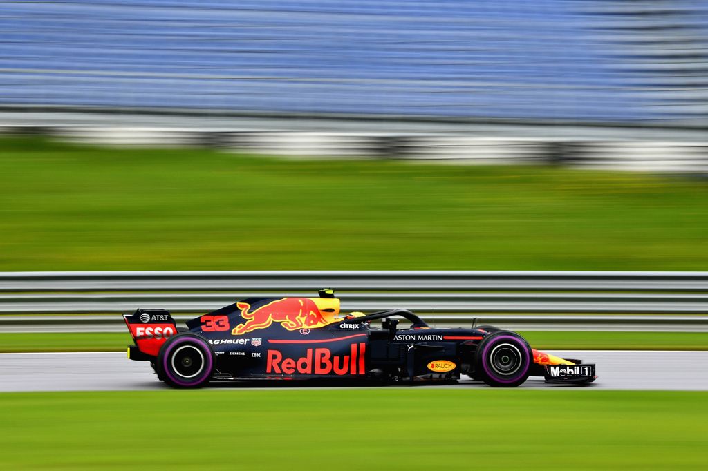 A Forma-1-es Osztrák Nagydíj pénteki napja, Max Verstappen, Red Bull Racing 