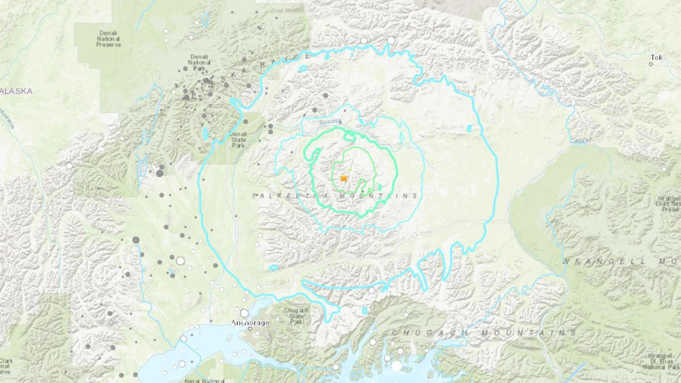 alaszkai földrengés 
