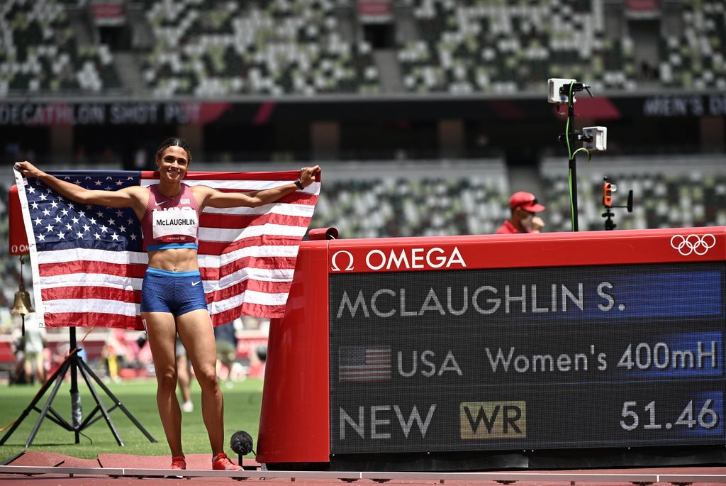 Sydney McLaughlin, Tokió 2020, 2020-as tokiói olimpiai játékok, olimpia, nyár, nyári olimpiai játékok, XXXII. nyári olimpiai játékok, 400 méter síkfutás, világrekord, 2020.08.04. 