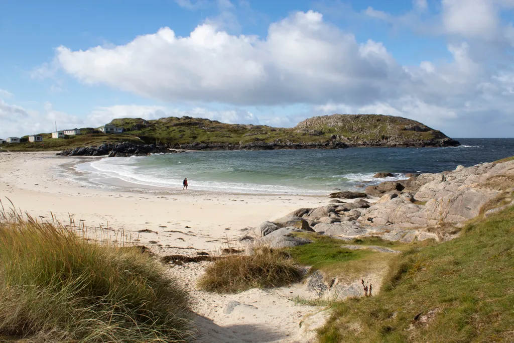 Achmelvich beach strand Skócia 