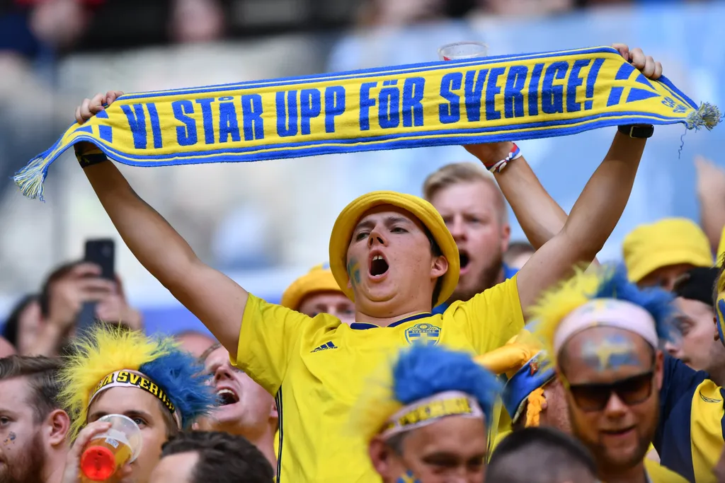 Svédország - Anglia, oroszországi labdarúgó-világbajnokság, negyeddöntő, Szamara, 2018.07.07. 
