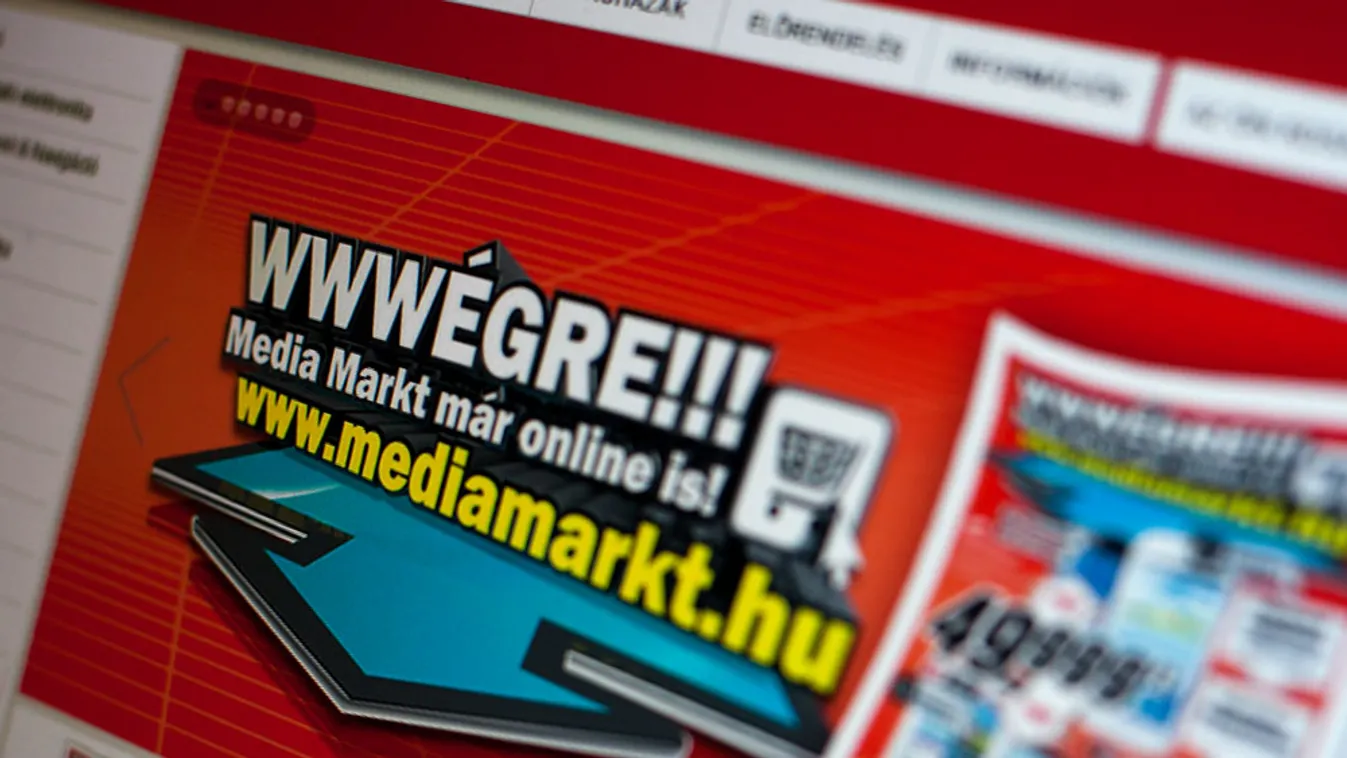 új online elektronikai áruházak Magyarországon, Media Markt, wwwégre 