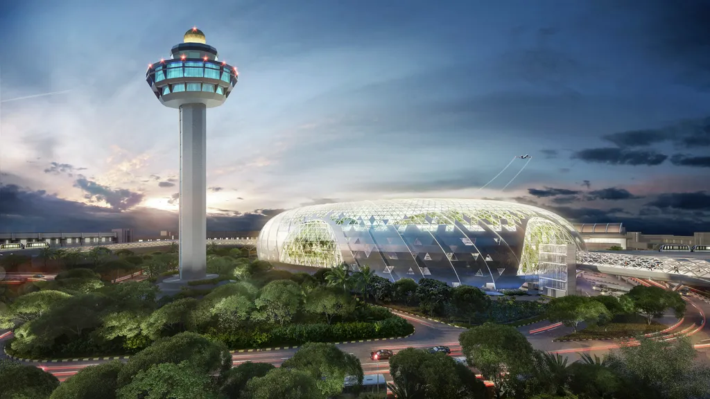 Jewel Changi Airport Szingapúr 