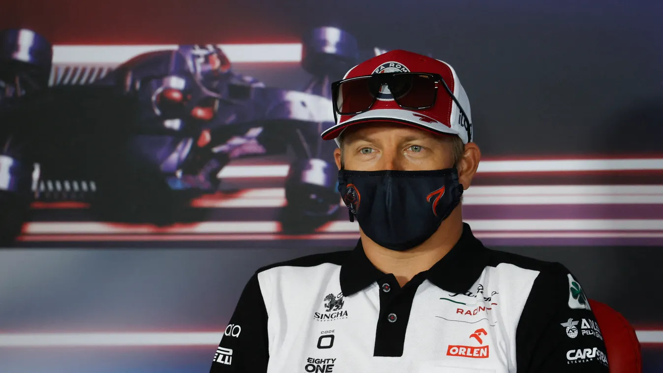 Forma-1, Kimi Räikkönen, Magyar Nagydíj 2021, csütörtök 