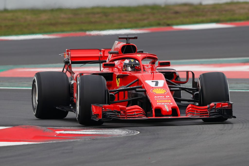 Forma-1, Barcelona tesztelés - 1. nap, Ferrari, Kimi Räikkönen 