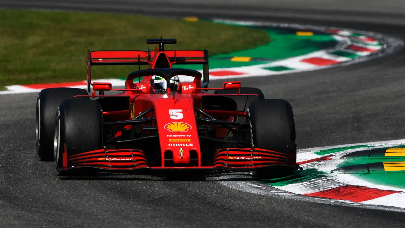 Forma-1, Olasz Nagydíj, Sebastian Vettel, Ferrari 