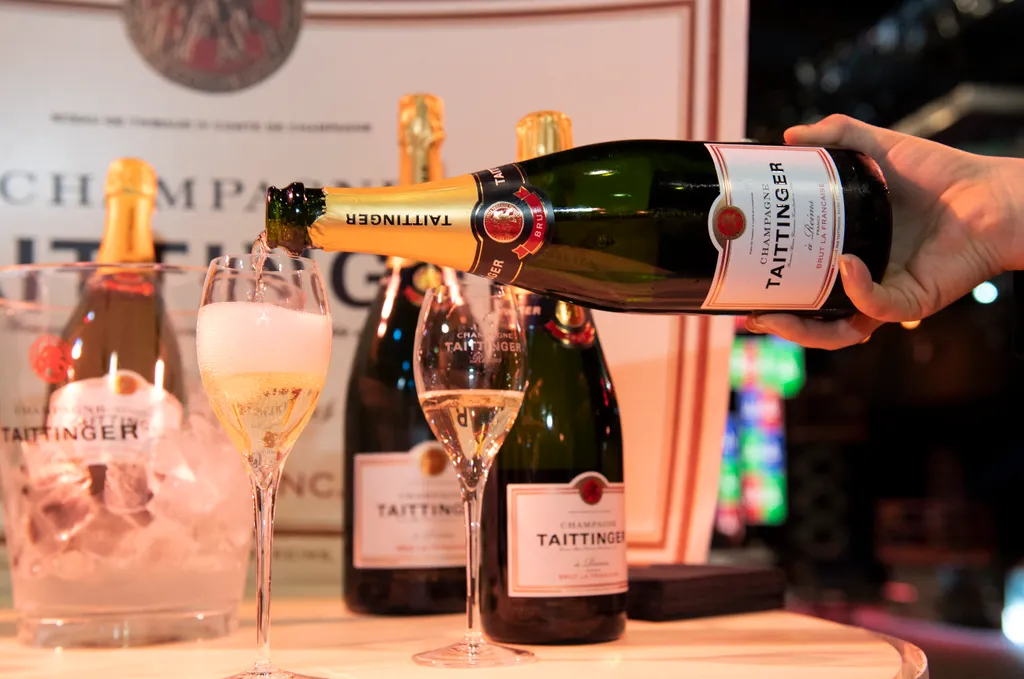 A világ 10 legkelendőbb pezsgőmárkája, pezsgő, összeállítás, 2022, Taittinger 