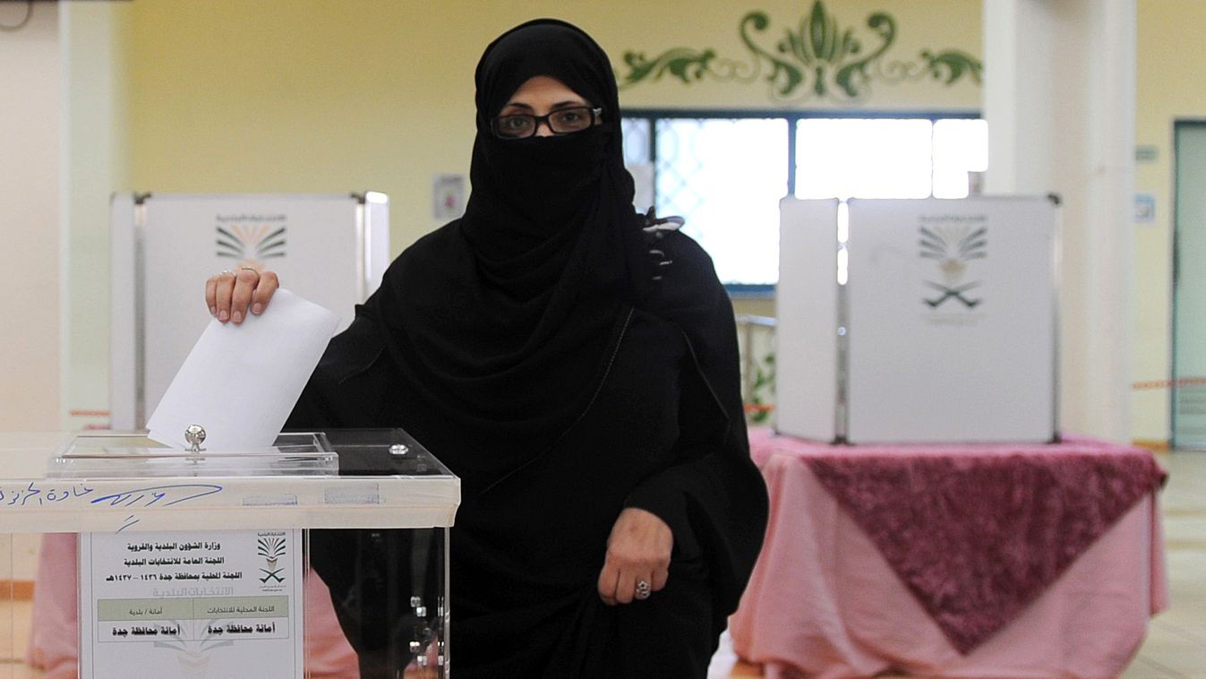 Szaúd-Arábia választó nők 