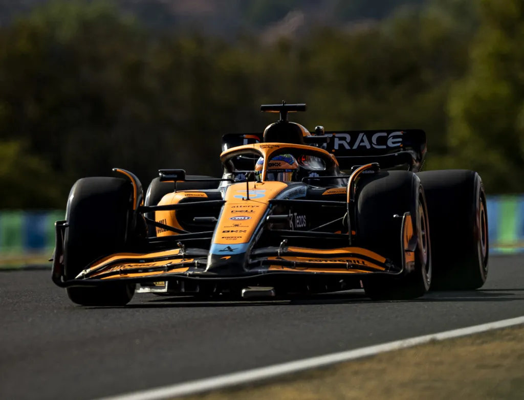 Forma-1, Daniel Ricciardo, McLaren, Magyar Nagydíj 2022, péntek 