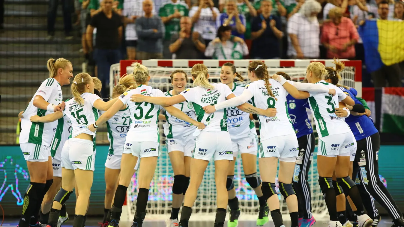 kézilabda, Bajnokok Ligája, női, Play Off, elődöntők, DELO WOMAN'S EHF FINAL4, Kristiansand, Győri Audi ETO KC, 2019.05.11. 