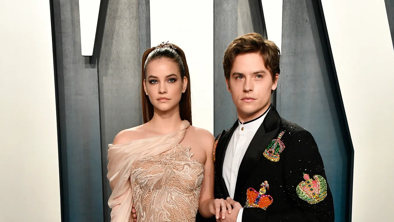 Palvin Barbara áttetsző ruhában jelent meg az Oscar-gála utáni partin - Fotók Dylan Sprouse 