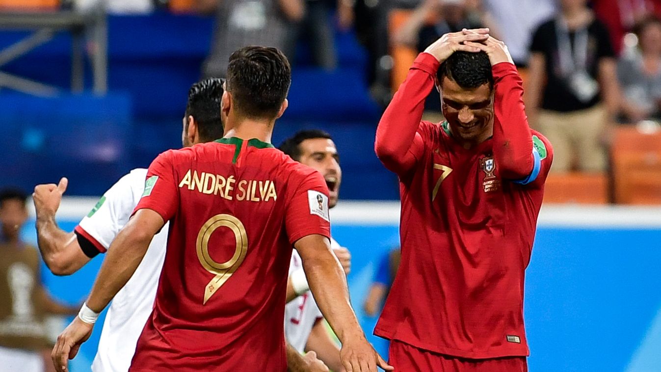 Iran holds Portugal to 1-1 draw, but Portugal fights off Iran to advance in World Cup Russia Russian 2018 FIFA World Cup football soccer 