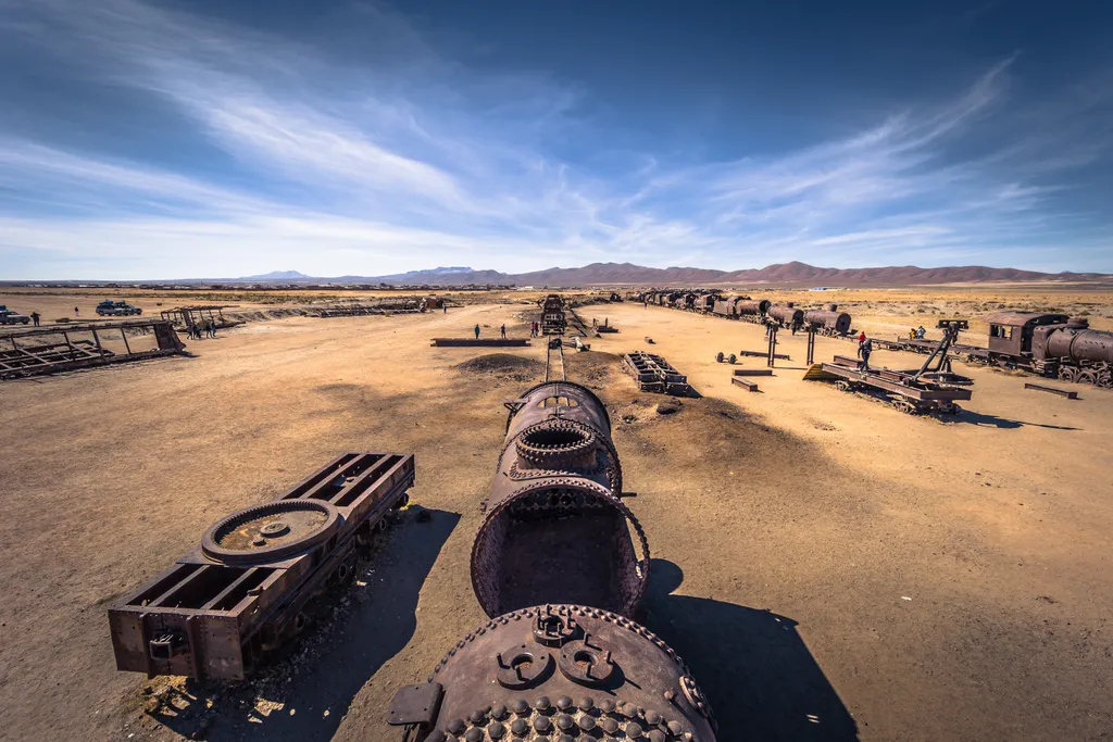 Elhagyatott vonattemető Bolíviában, Uyuni, galéria, 2022 