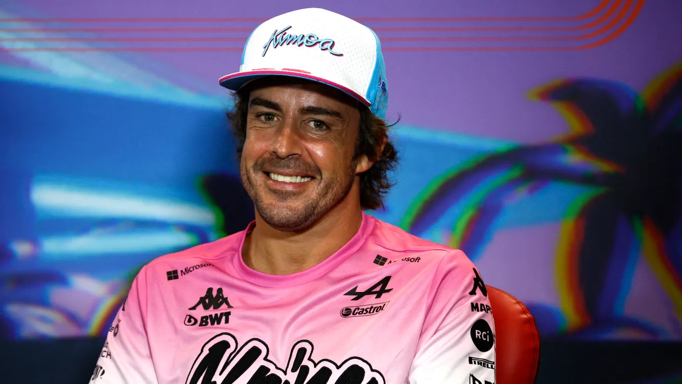 Forma-1, Fernando Alonso, Miami Nagydíj 2022, péntek 