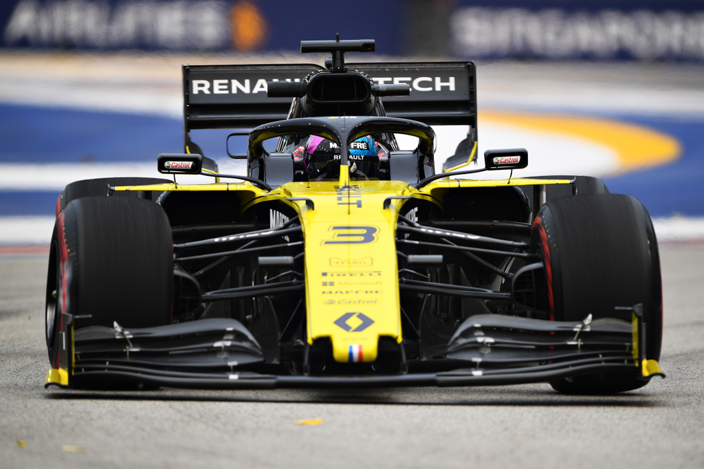 Forma-1, Szingapúri Nagydíj, péntek, Ricciardo, Renault 