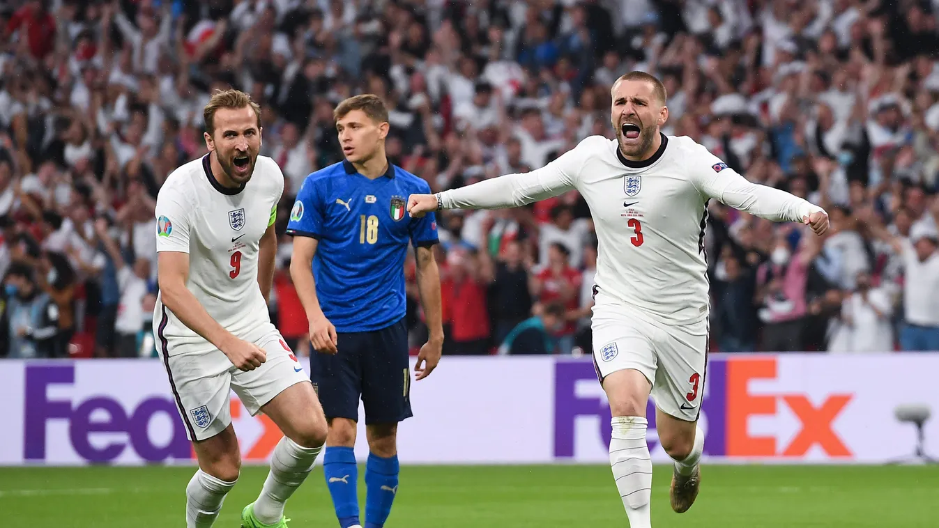 Olaszország - Anglia, Foci EB, labdarúgó Európa-bajnokság, Euro 2020, labdarúgás, döntő, Wembley Stadion, London, 2021.07.11. 