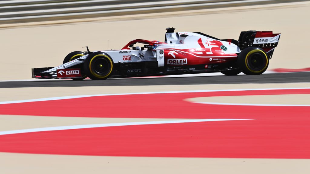 Forma-1, tesztelés, Kimi Räikkönen, Alfa Romeo 