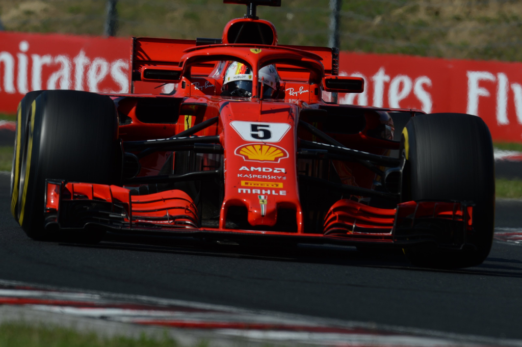 Forma-1, Magyar Nagydíj, Sebastian Vettel, Scuderia Ferrari 