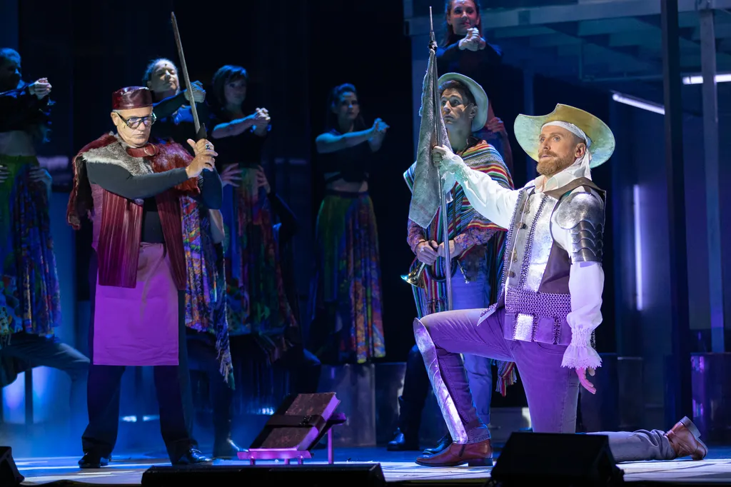 Nagy Lóránt A La Mancha lovagja című musical premierje az Operettszínházban 