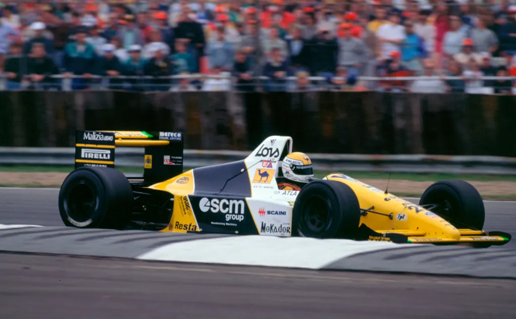 Forma-1, Pierluigi Martini, Minardi, Brit Nagydíj 1989 