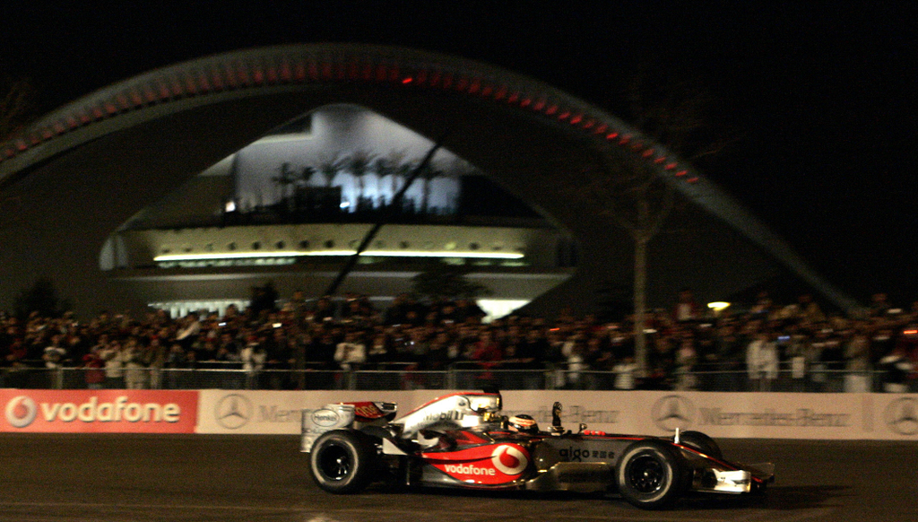 Forma-1, Fernando Alonso, McLaren-Mercedes, Valencia 2007 bemutató 