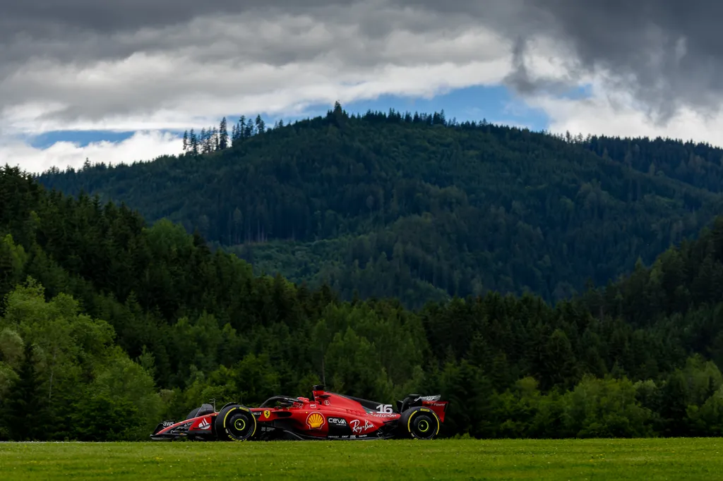 A Ferrari pilótája, Charles Leclerc végzett a második helyen 