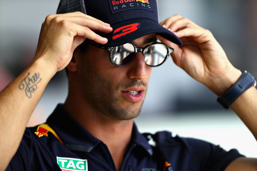 Előkészületek a Forma-1-es Magyar Nagydíjra, Daniel Ricciardo, Red Bull Racing 