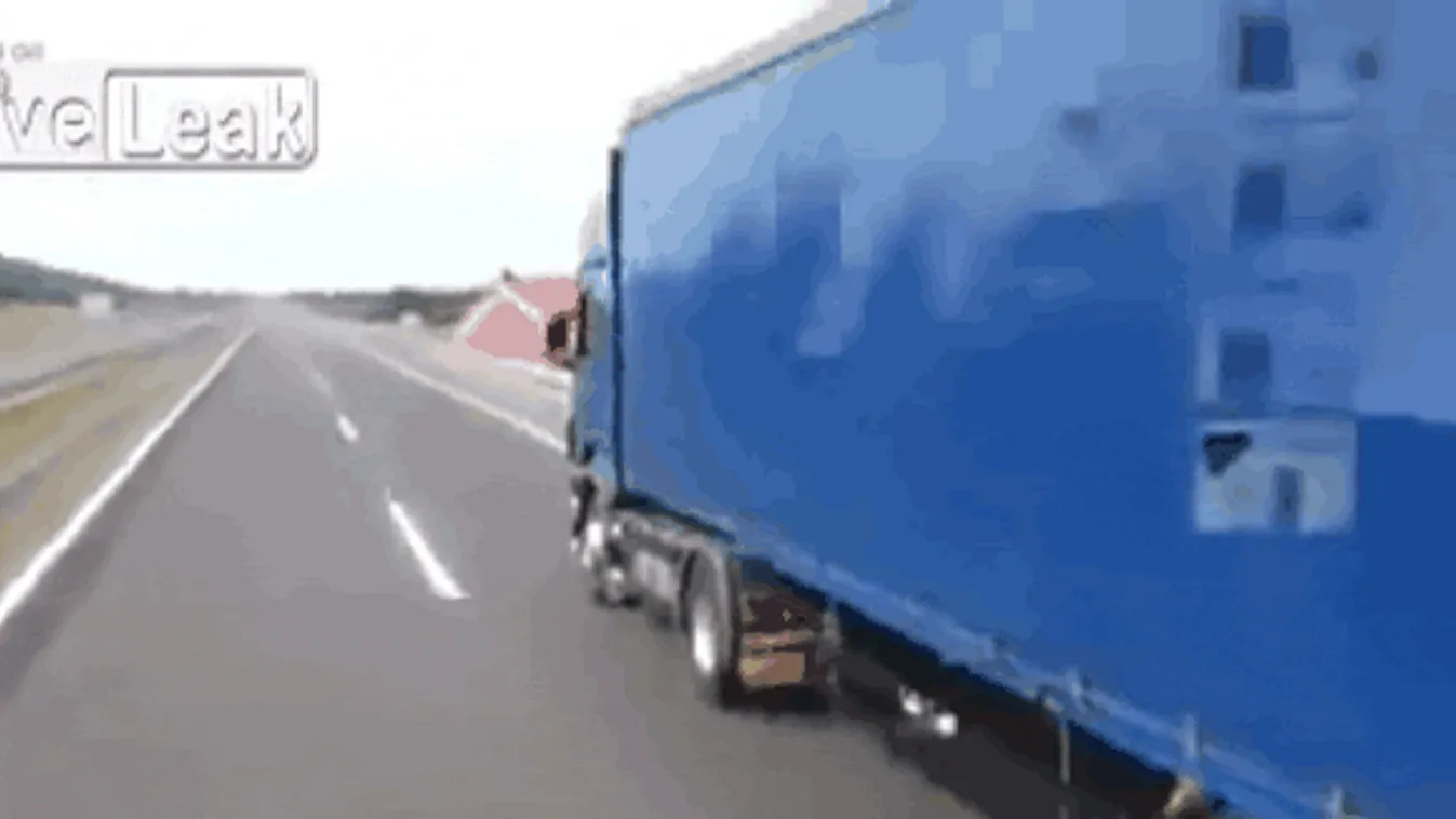Orosz száguldozó kamionos 