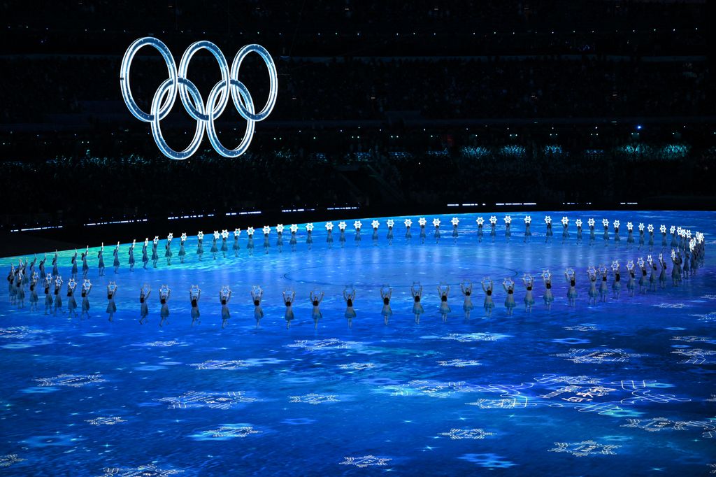 2022, Peking, téli olimpia, nyitóünnepség,  Oly Horizontal OLYMPIC GAMES 