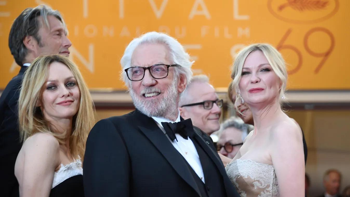 Donald Sutherland, Mads Mikkelsen, Vanessa Paradis, Kirsten Dunst, Cannes 2016 