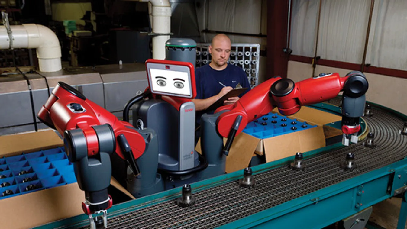 GE robot baxter automatizálás gyár 