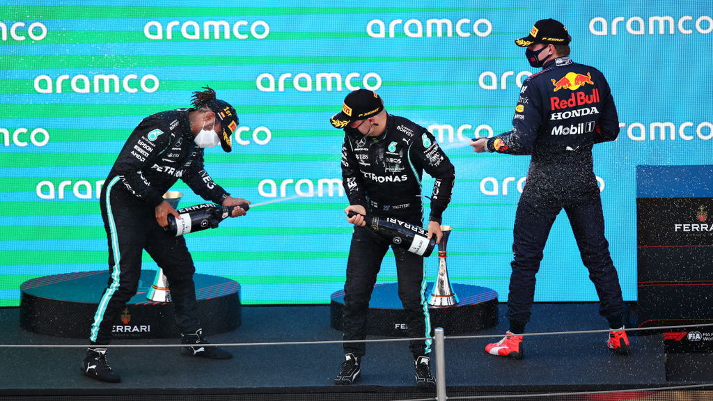 Forma-1, Spanyol Nagydíj, Lewis Hamilton, Valtteri Bottas, Max Verstappen, dobogó 