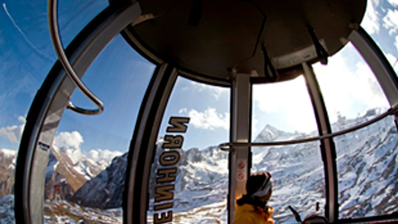 Kitzsteinhorn, Kaprun, nyáron is síelhető gleccserek