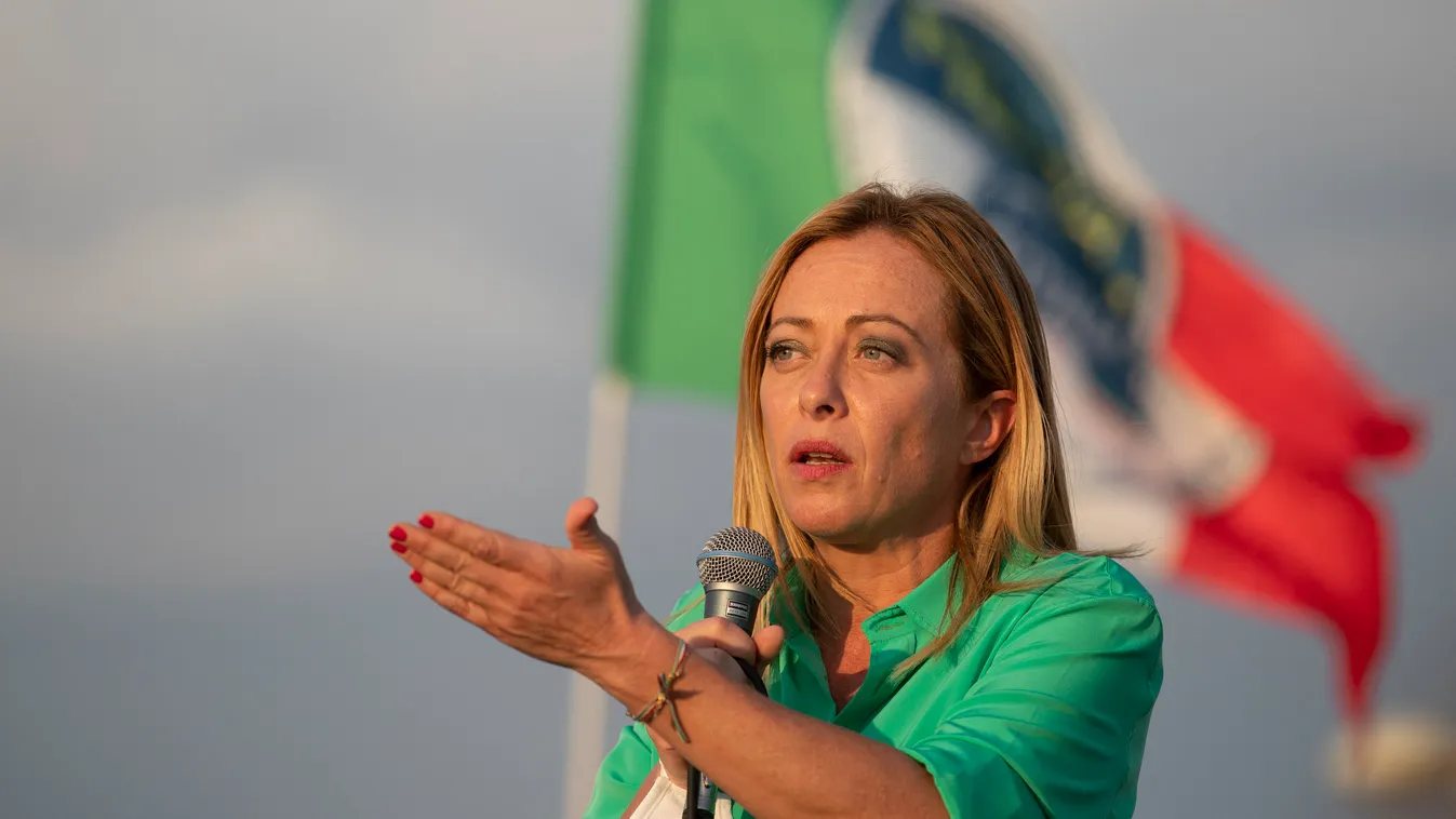 Giorgia Meloni, politikus, olasz, Olaszország 