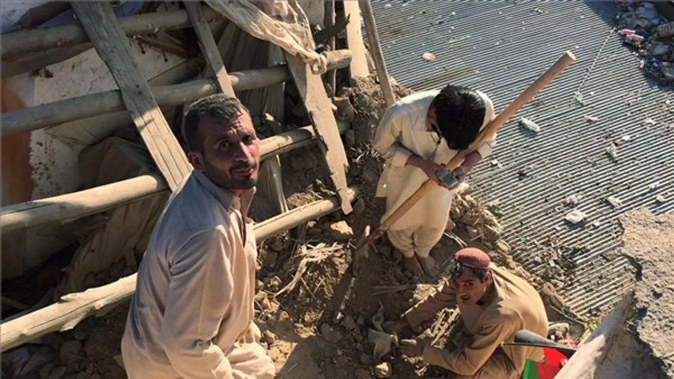 Földrengés Pakisztán Afganisztán 