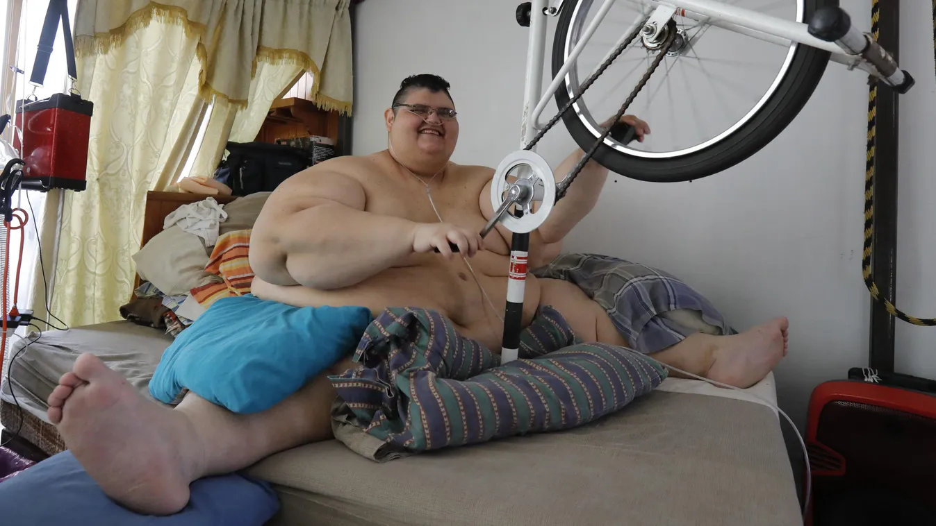 Juan Pedro Franco, a világ legkövérebb embere már lábra tud állni 250 kilót fogyott 