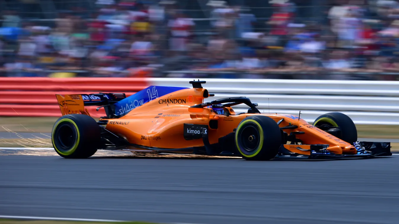 A Forma-1-es Brit Nagydíj szombati napja, Fernando Alonso, McLaren 
