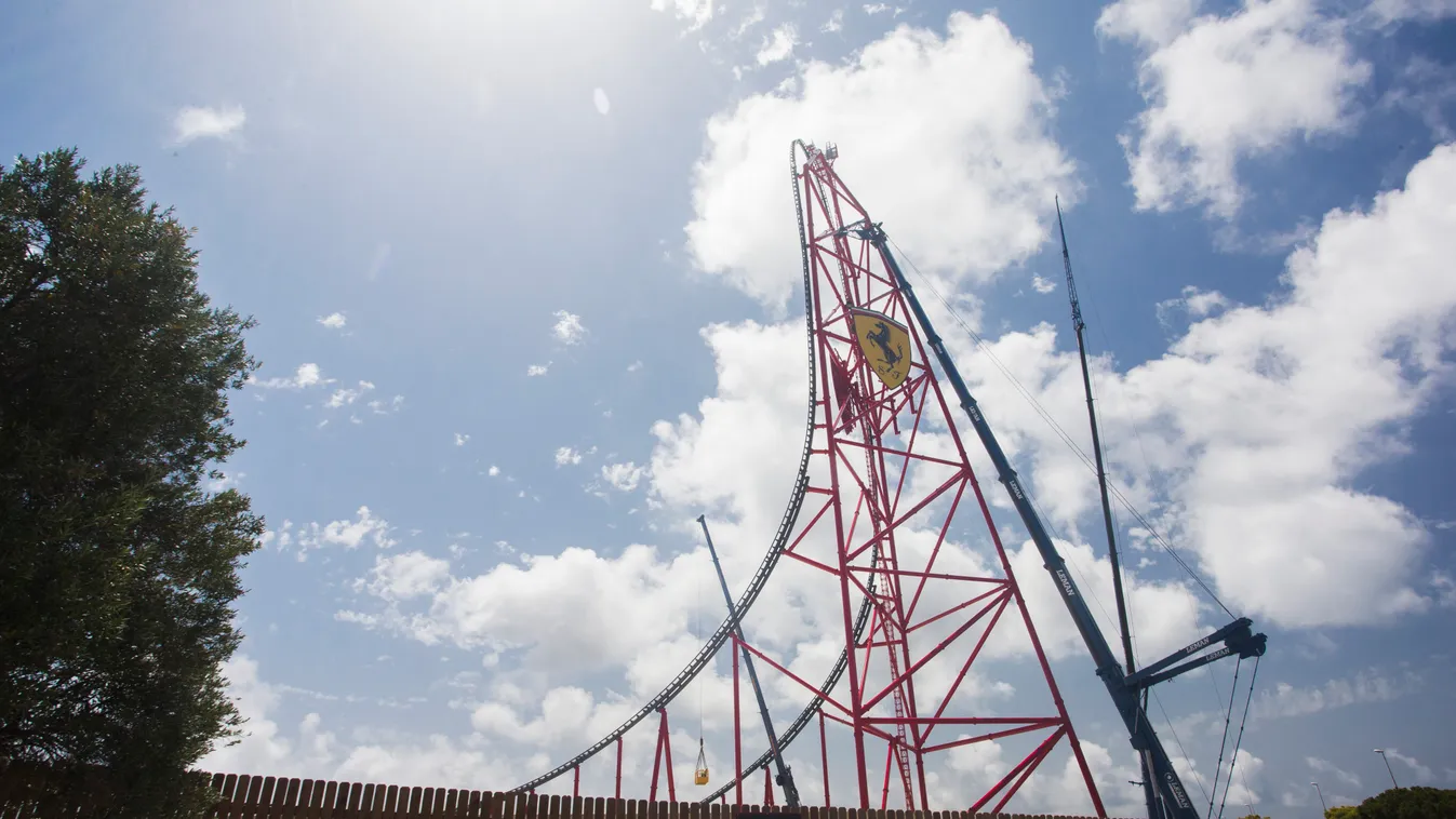 Ferrari land, a new theme park in EU  Ferrari Land Tarragona Barcelona Port Aventura Ferrari 