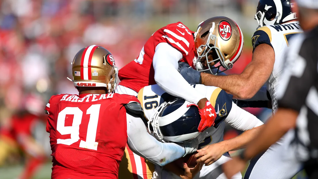 San Francisco 49ers vLos Angeles Rams GettyImageRank3 SPORT nfl AMERICAN FOOTBALL 