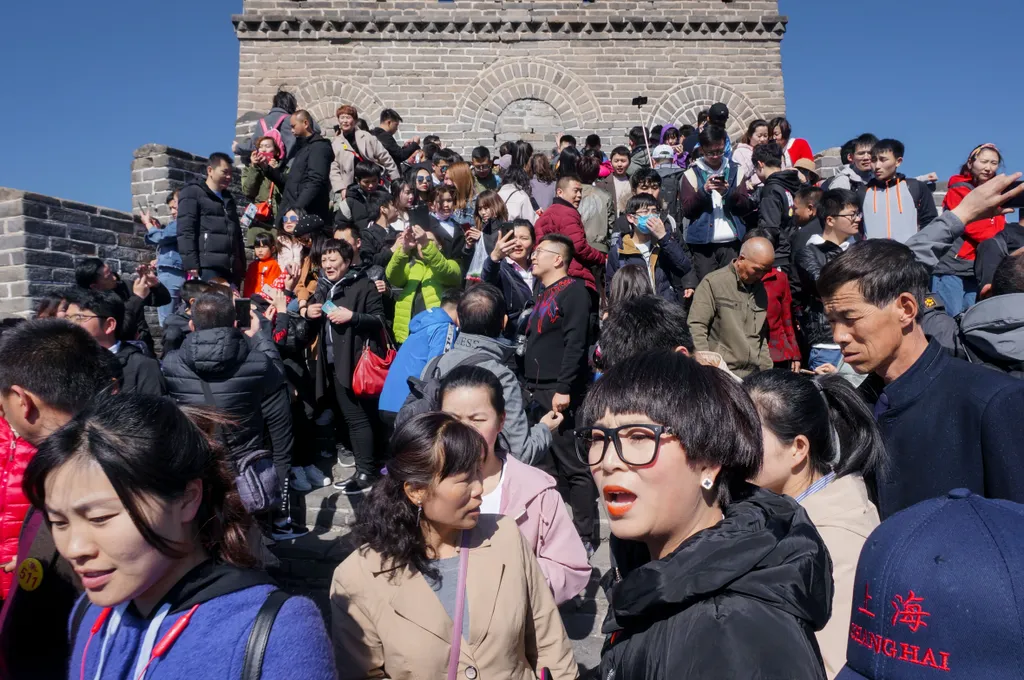 Kínai nagy fal tömeg 