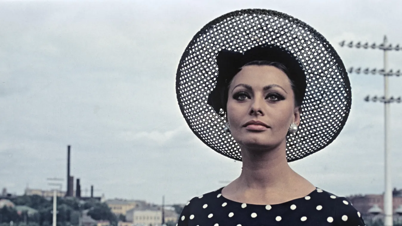 Italian actress Sophia Loren hat actress cinema 4th MIFF HORIZONTAL 