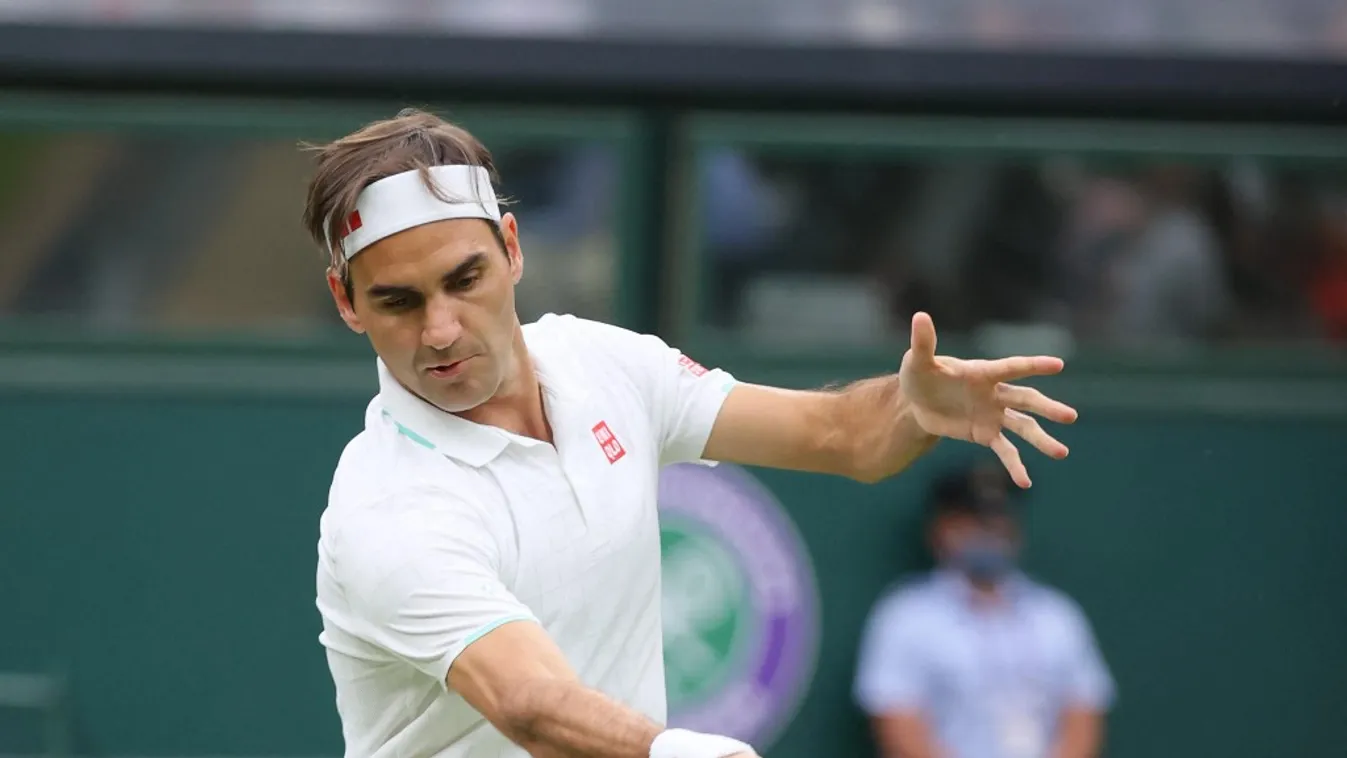 Wimbledon Tennis / Roger Federer Horizontal 