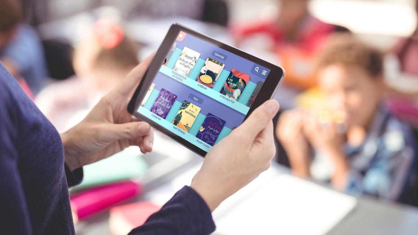 bookr suli klebelsberg központ olvasás tablet táblagép oktatás iskola szövegértés 