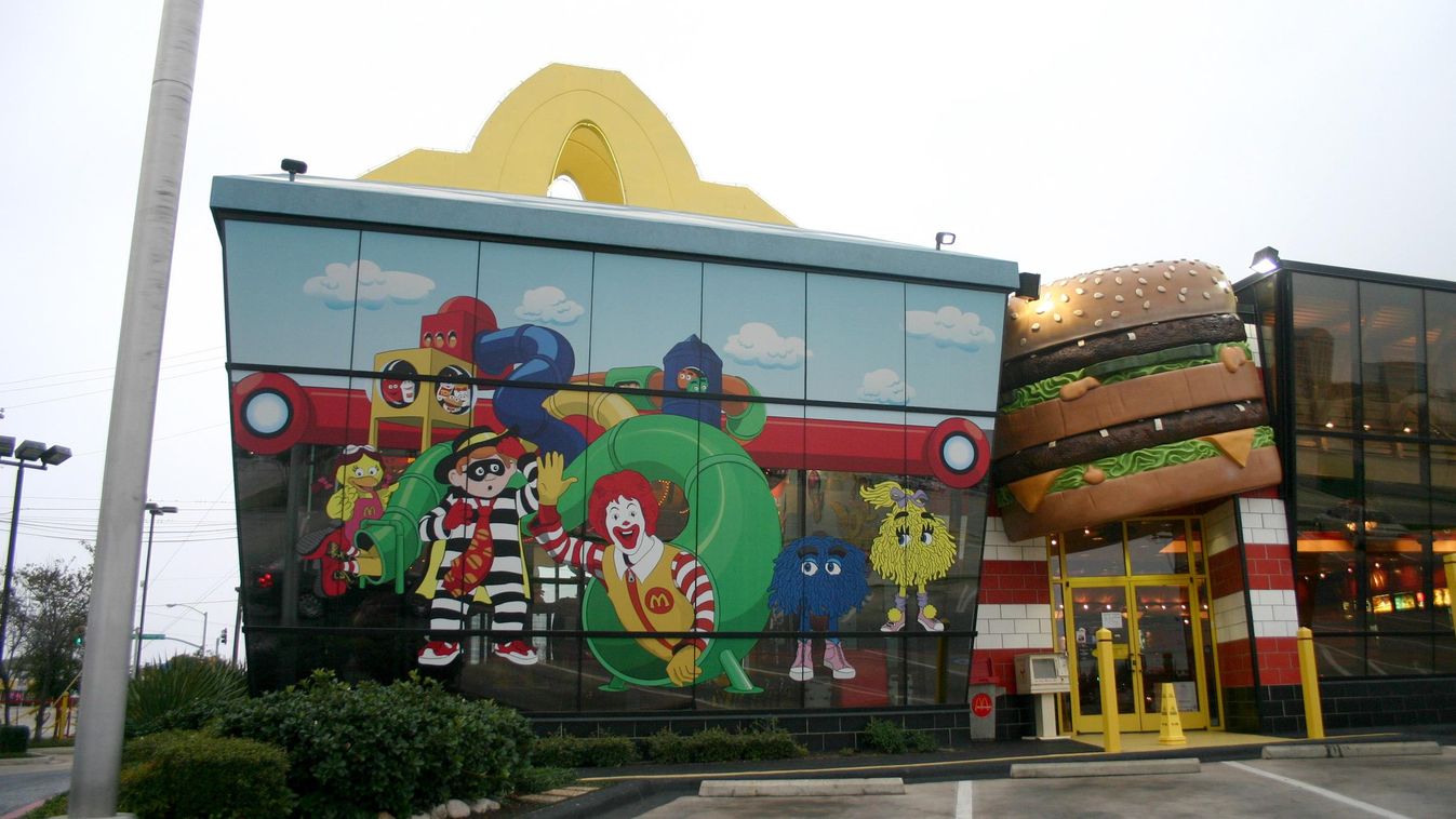 McDonald's éttermek fura helyeken, Happy Meal McDonalds, Texas 