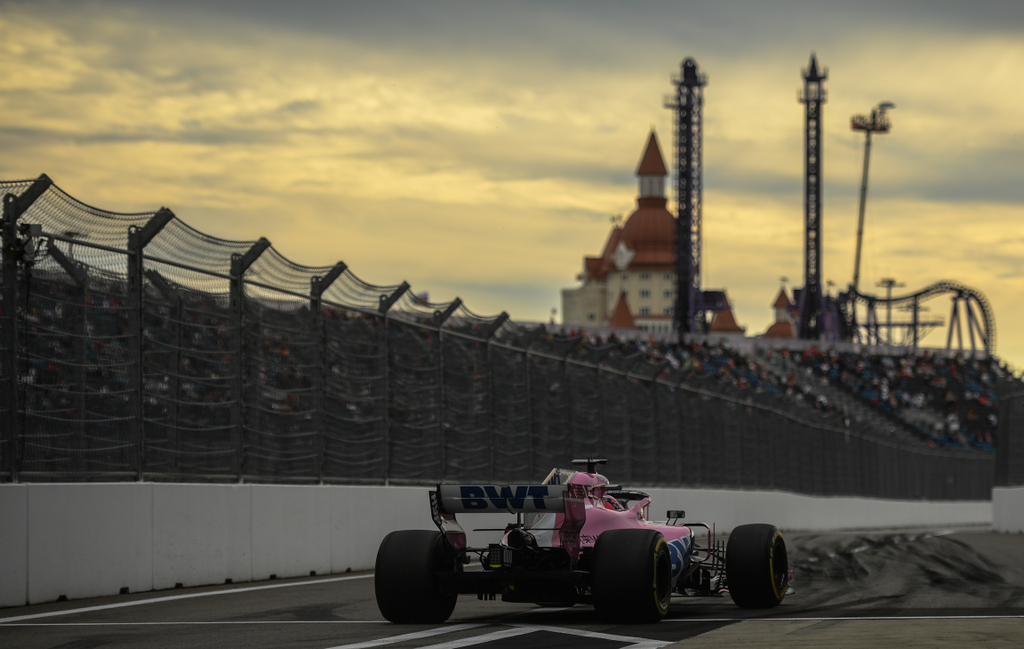 A Forma-1-es Orosz Nagydíj pénteki napja, Sergio Pérez, Force India 